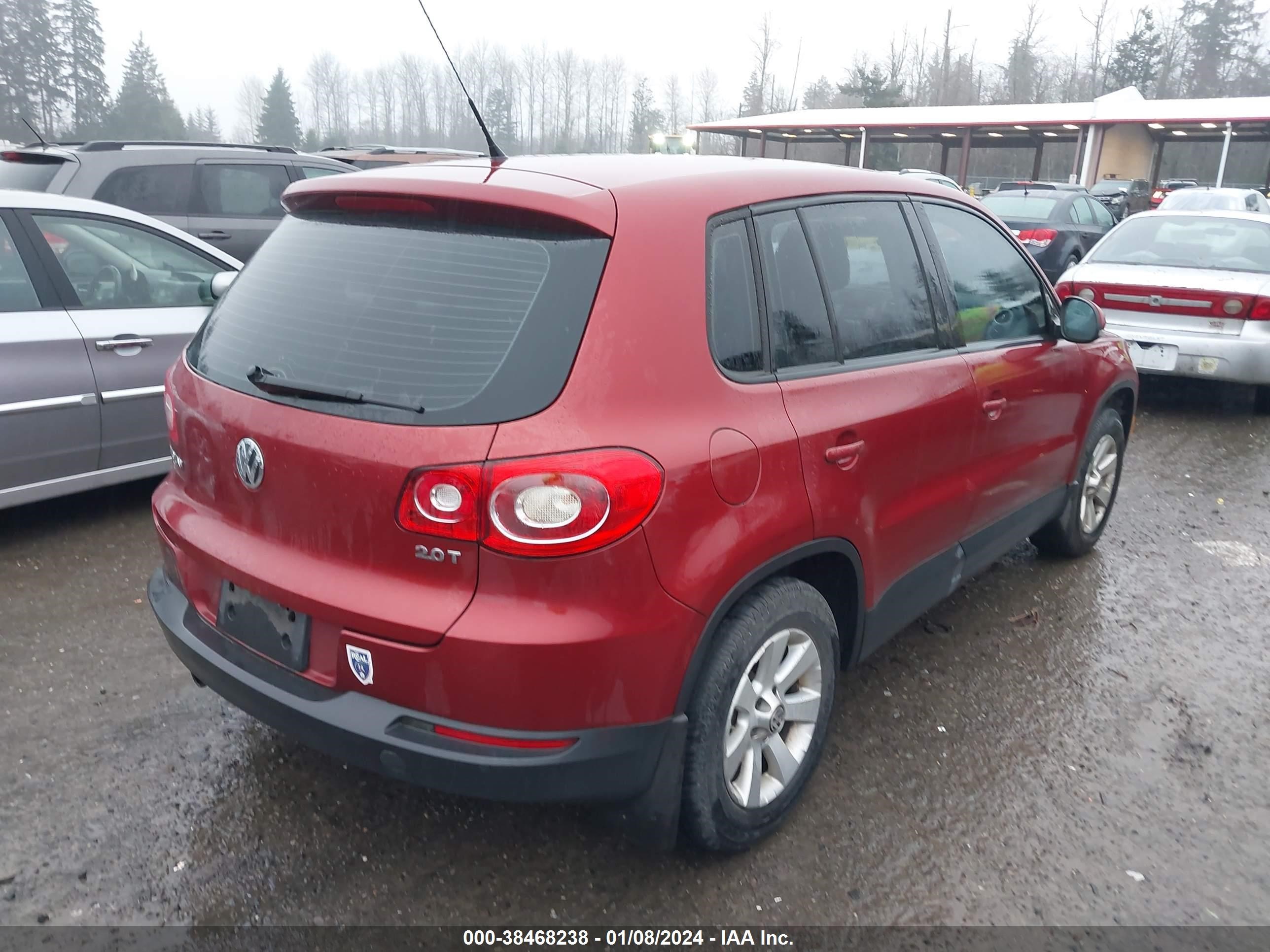 Photo 3 VIN: WVGCV75NX9W516139 - VOLKSWAGEN TIGUAN 