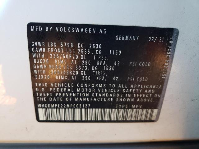 Photo 11 VIN: WVGDMPE22MP003127 - VOLKSWAGEN ID.4 FIRST 