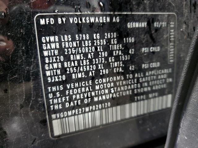 Photo 12 VIN: WVGDMPE27MP020120 - VOLKSWAGEN ID.4 FIRST 