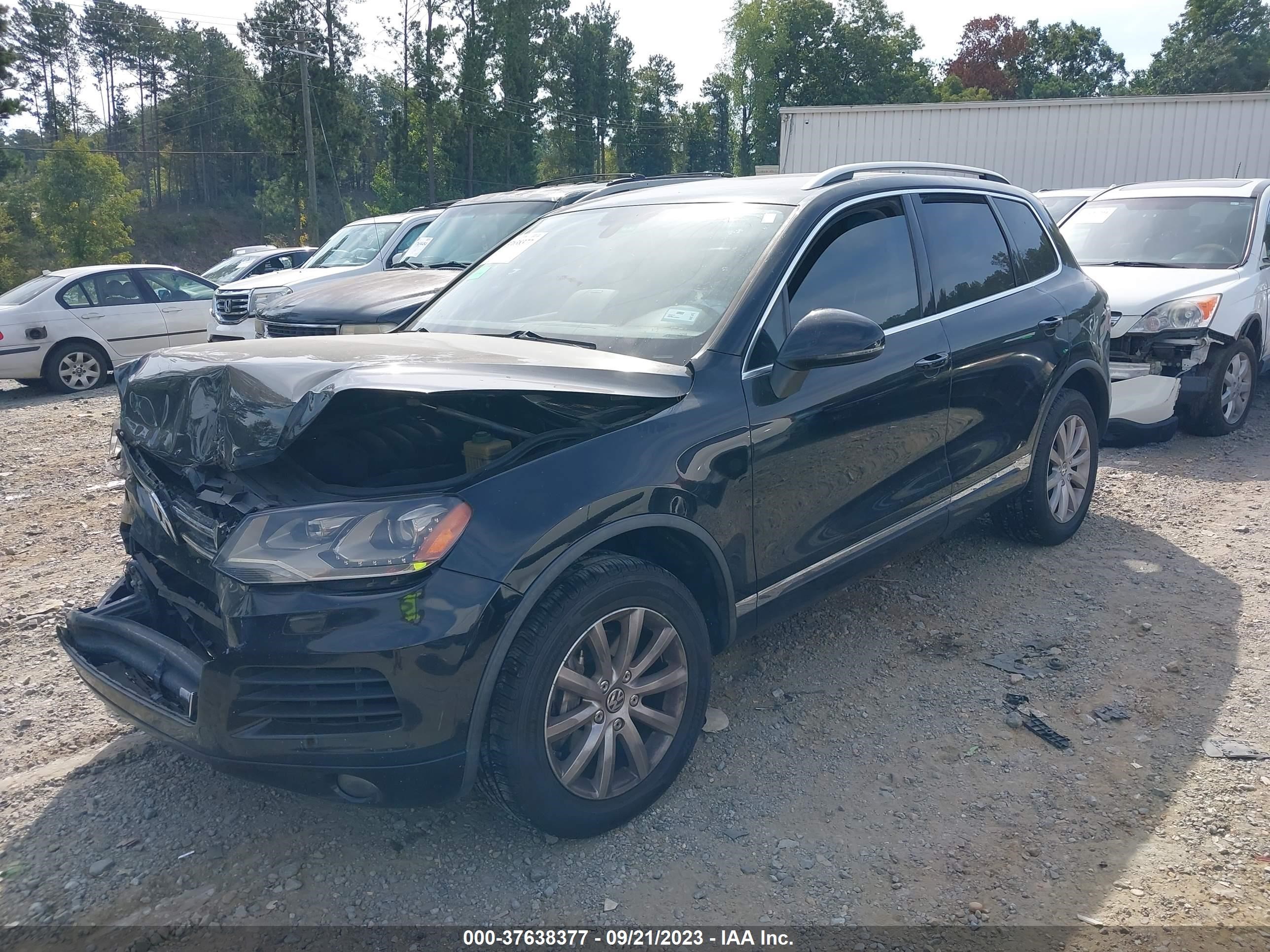 Photo 1 VIN: WVGEF9BP6CD006672 - VOLKSWAGEN TOUAREG 