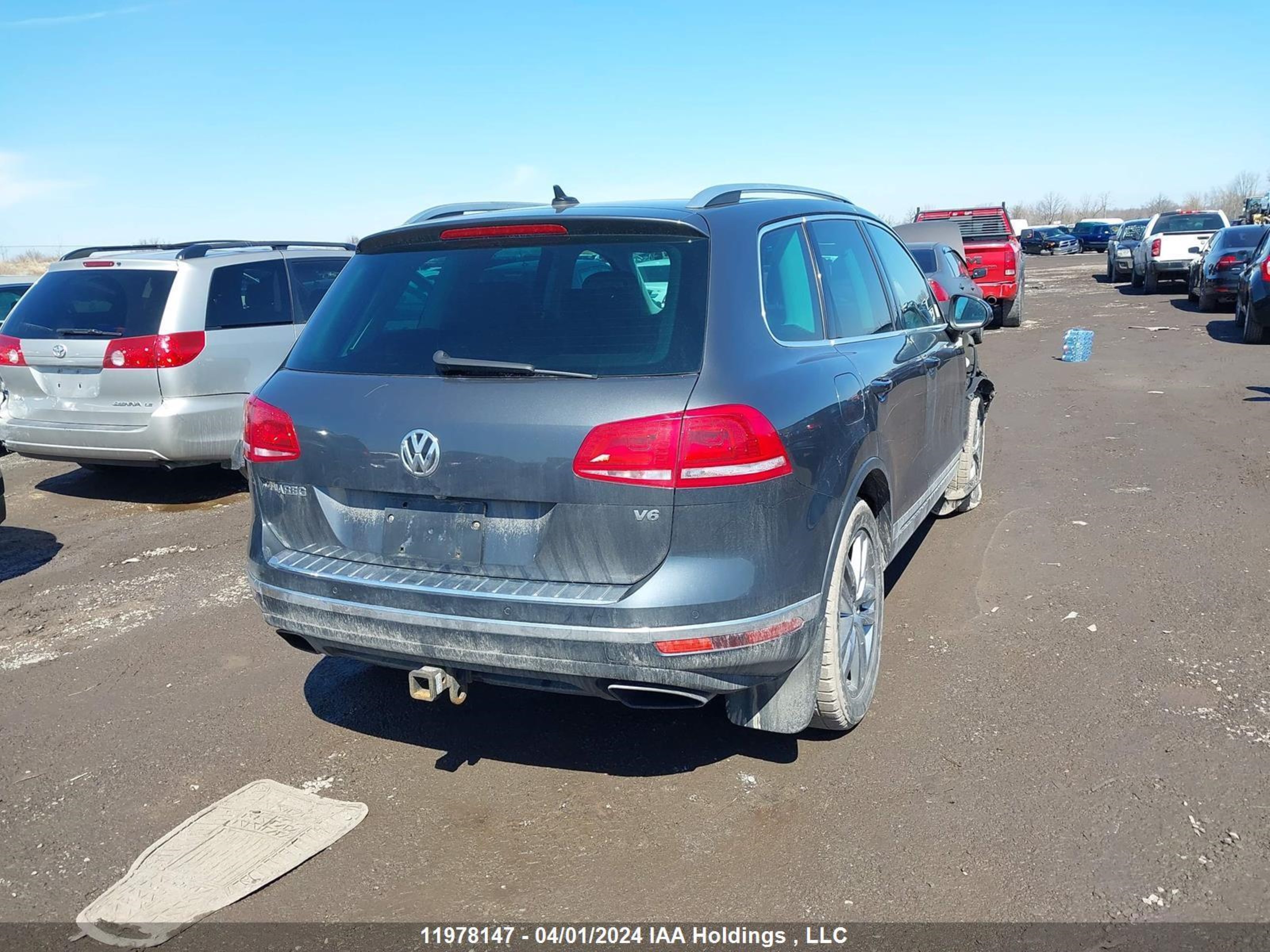 Photo 3 VIN: WVGEF9BPXFD006324 - VOLKSWAGEN TOUAREG 