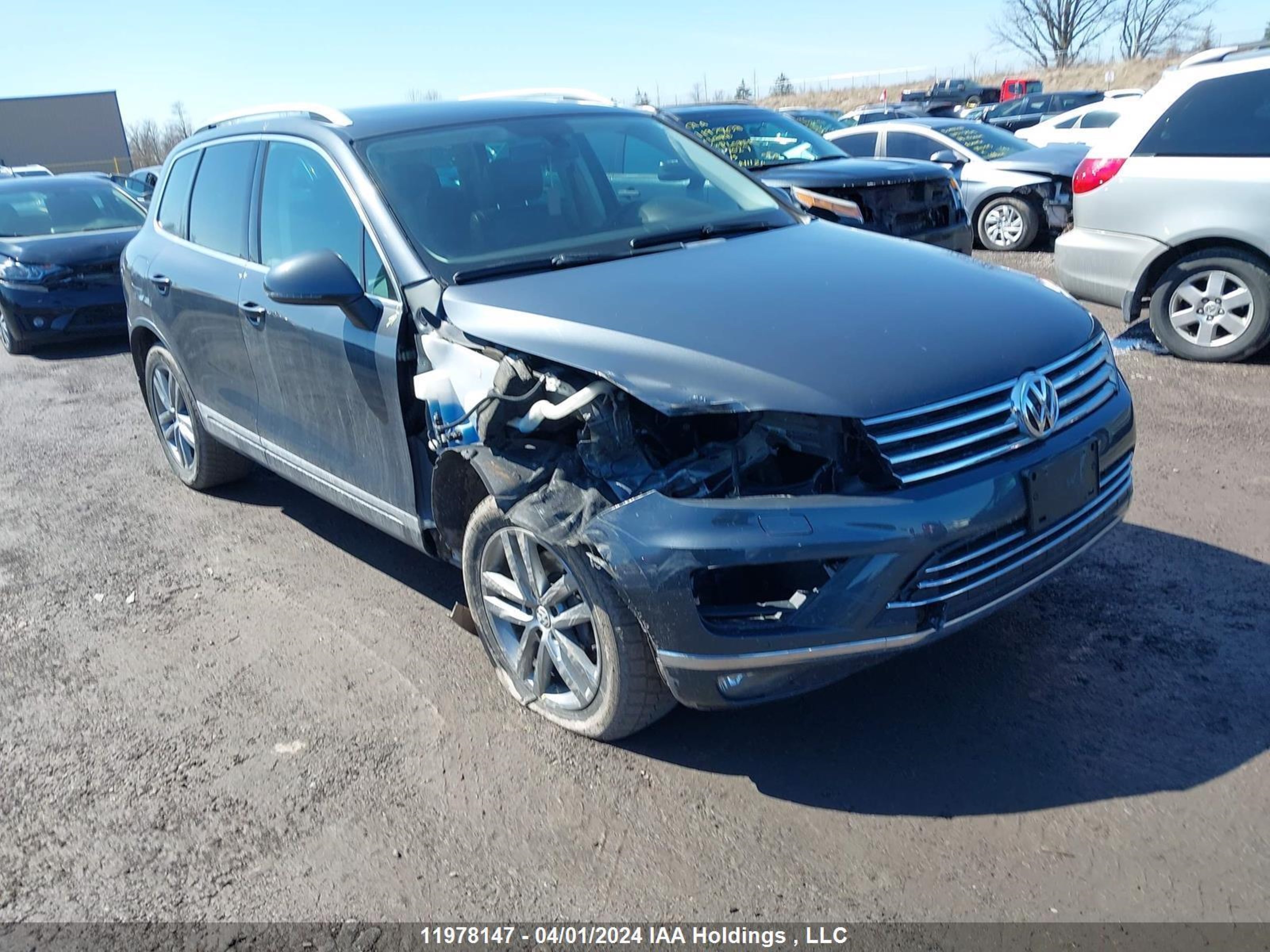 Photo 5 VIN: WVGEF9BPXFD006324 - VOLKSWAGEN TOUAREG 