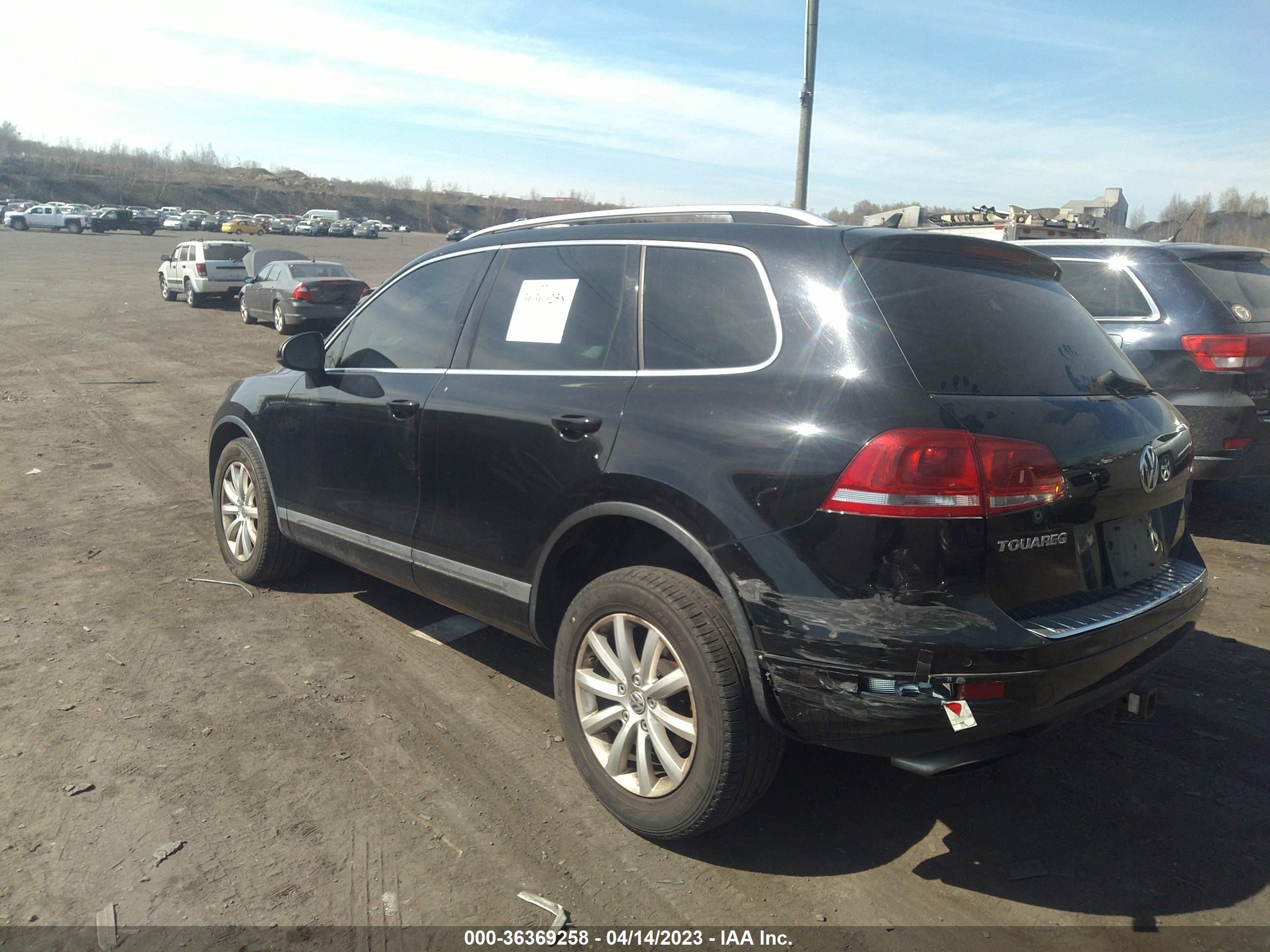 Photo 2 VIN: WVGFF9BP9CD001146 - VOLKSWAGEN TOUAREG 