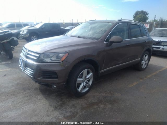 Photo 1 VIN: WVGFK9BP0CD001158 - VOLKSWAGEN TOUAREG 