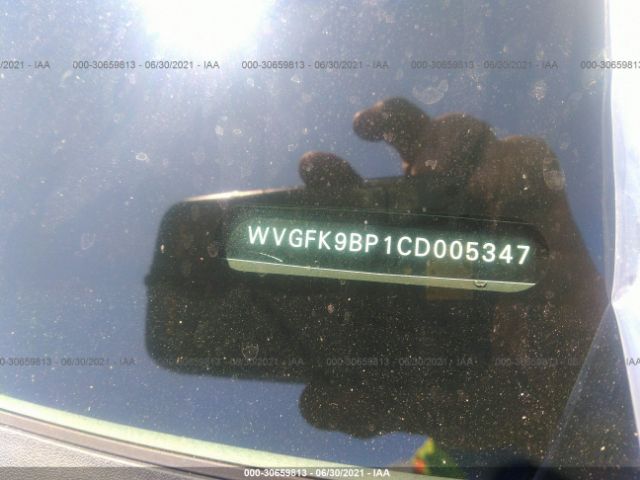 Photo 8 VIN: WVGFK9BP1CD005347 - VOLKSWAGEN TOUAREG 