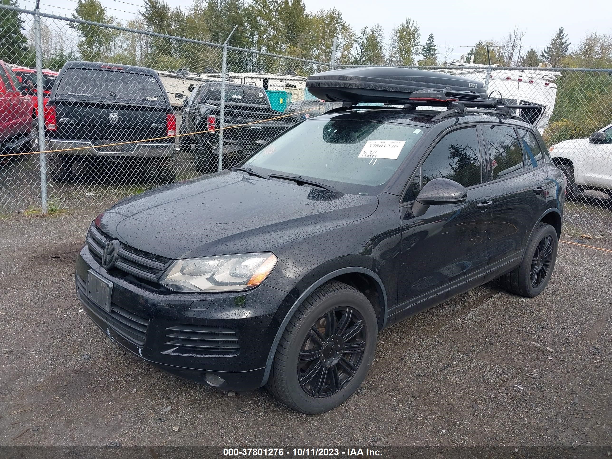 Photo 1 VIN: WVGFK9BP5BD003292 - VOLKSWAGEN TOUAREG 