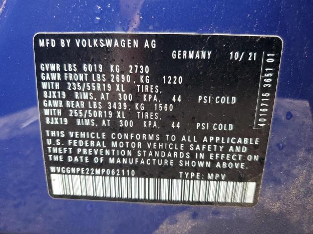 Photo 11 VIN: WVGGNPE22MP062110 - VOLKSWAGEN ID.4 PRO S 