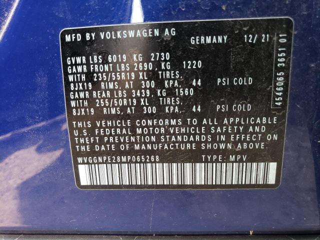 Photo 12 VIN: WVGGNPE28MP065268 - VOLKSWAGEN ID.4 PRO S 