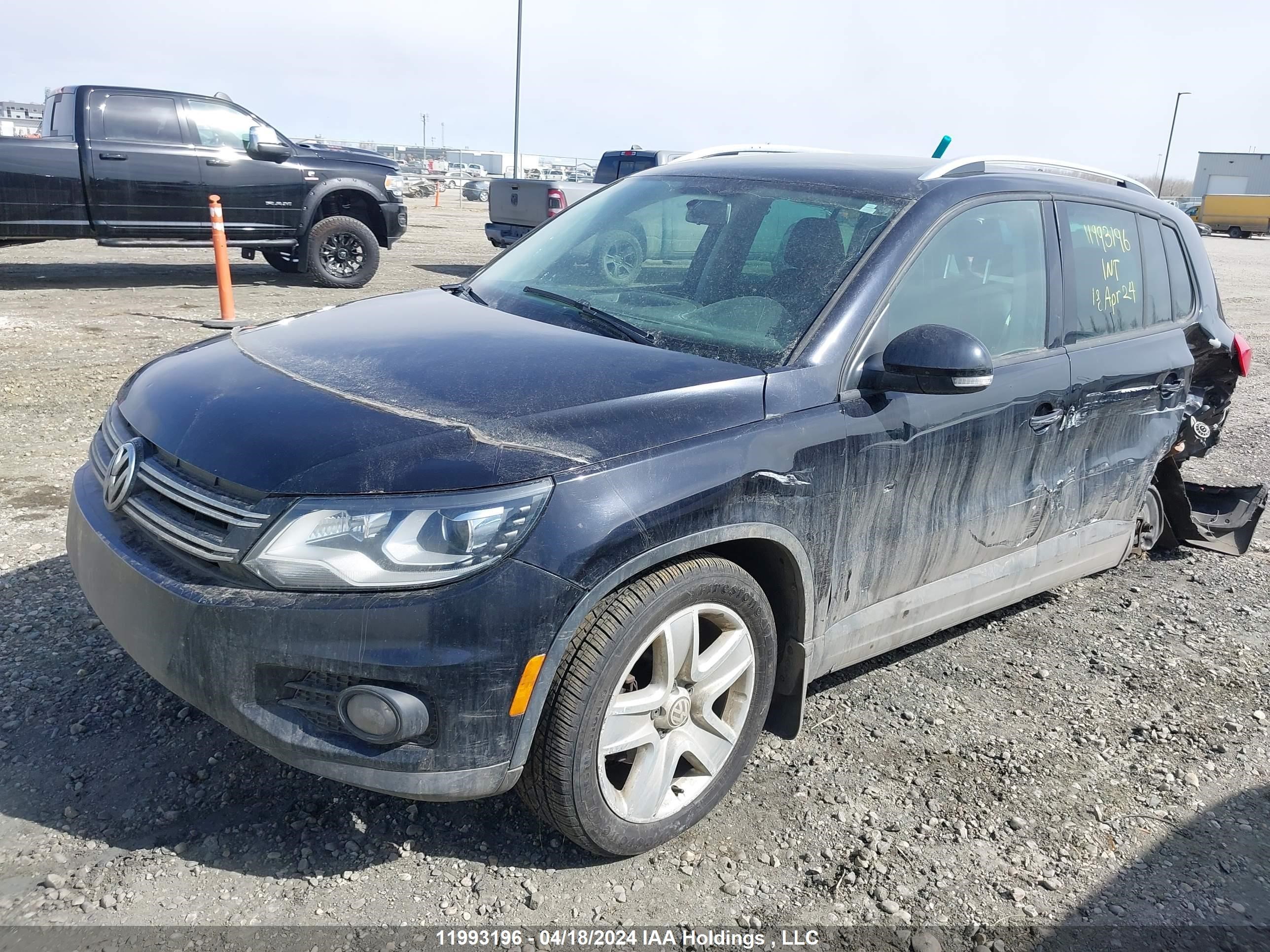 Photo 1 VIN: WVGHV3AX2EW595192 - VOLKSWAGEN TIGUAN 