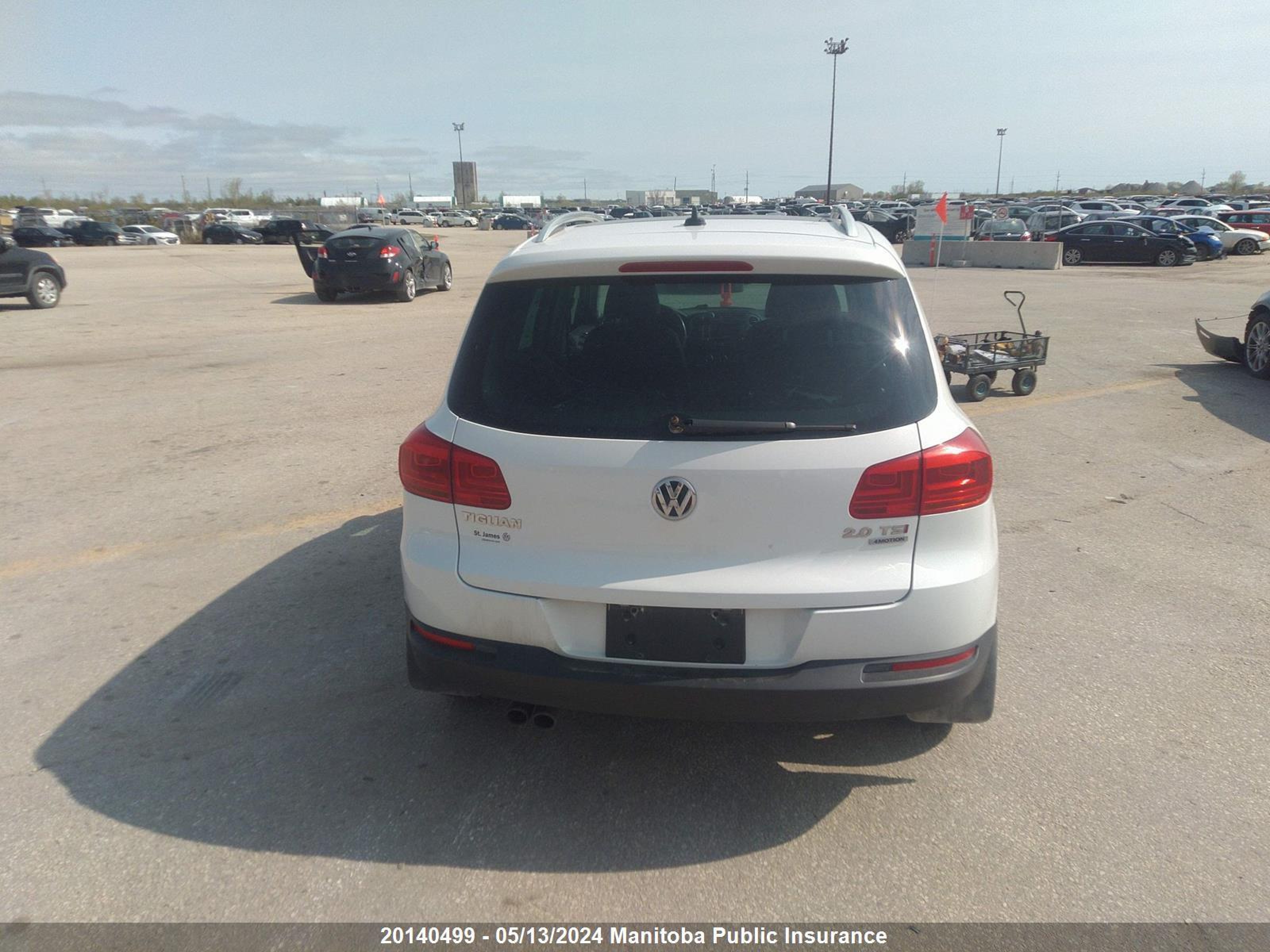 Photo 15 VIN: WVGJV3AX1EW571175 - VOLKSWAGEN TIGUAN 