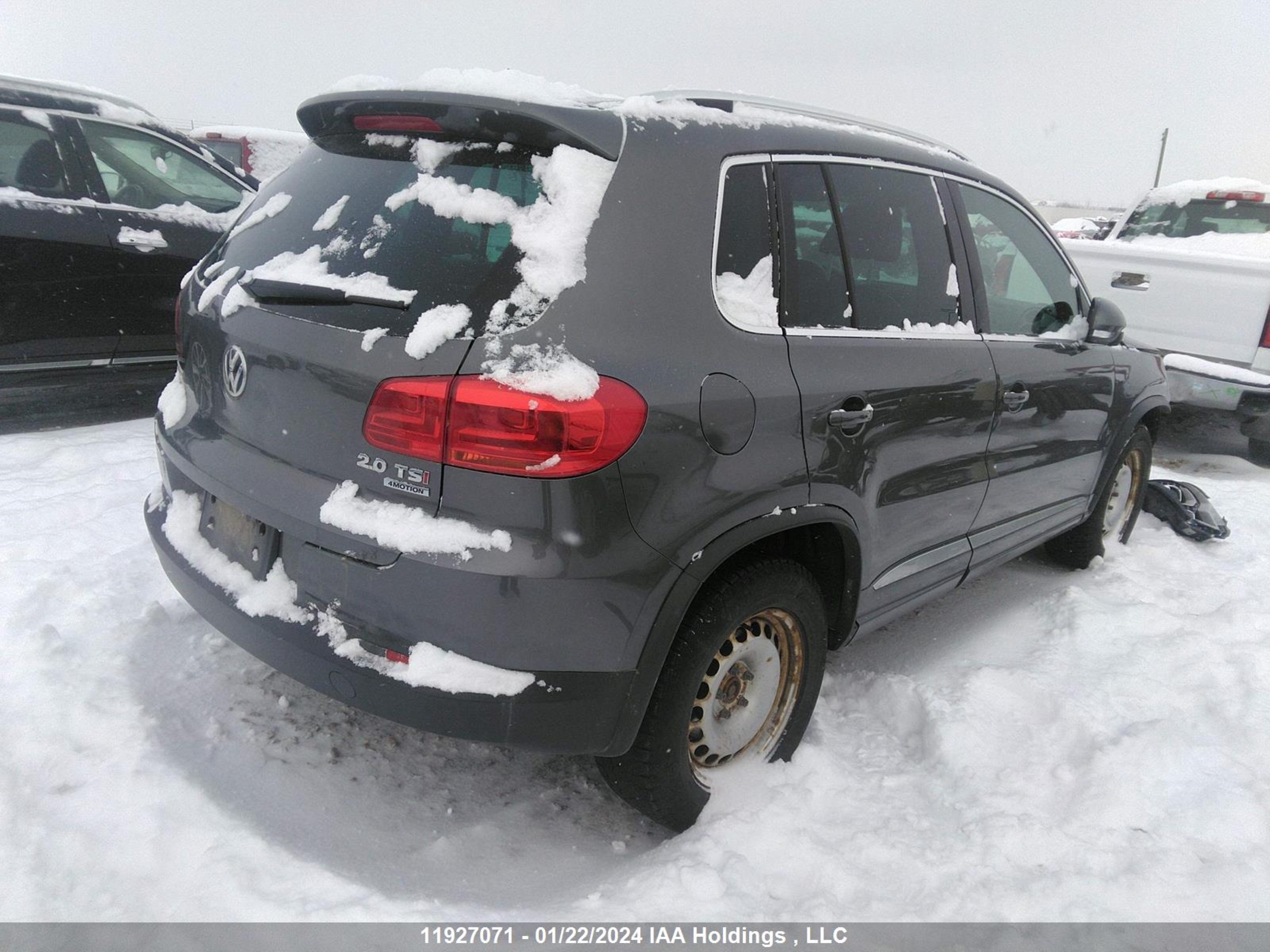 Photo 3 VIN: WVGJV3AX5EW548370 - VOLKSWAGEN TIGUAN 