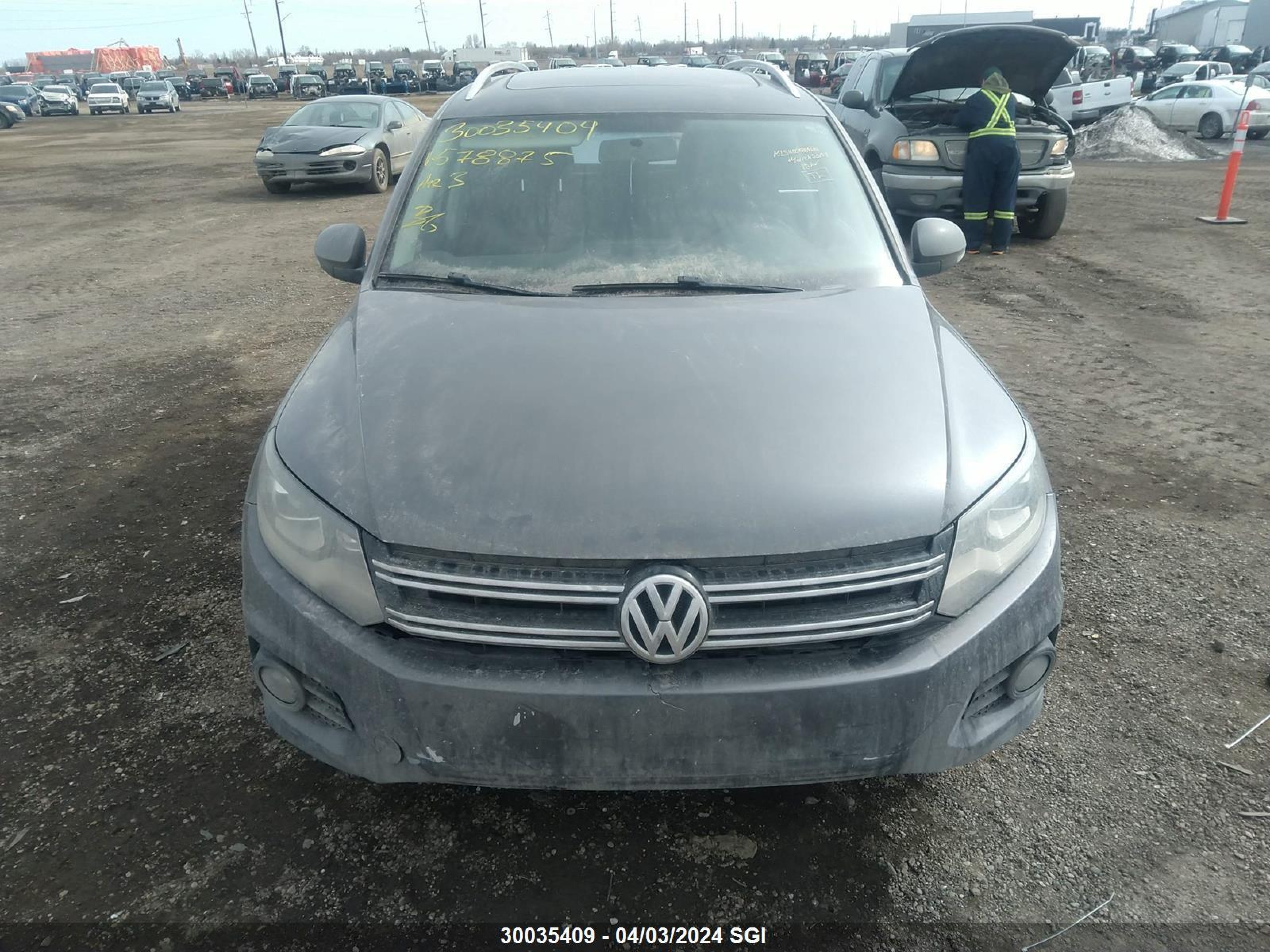 Photo 11 VIN: WVGJV3AX9EW578875 - VOLKSWAGEN TIGUAN 