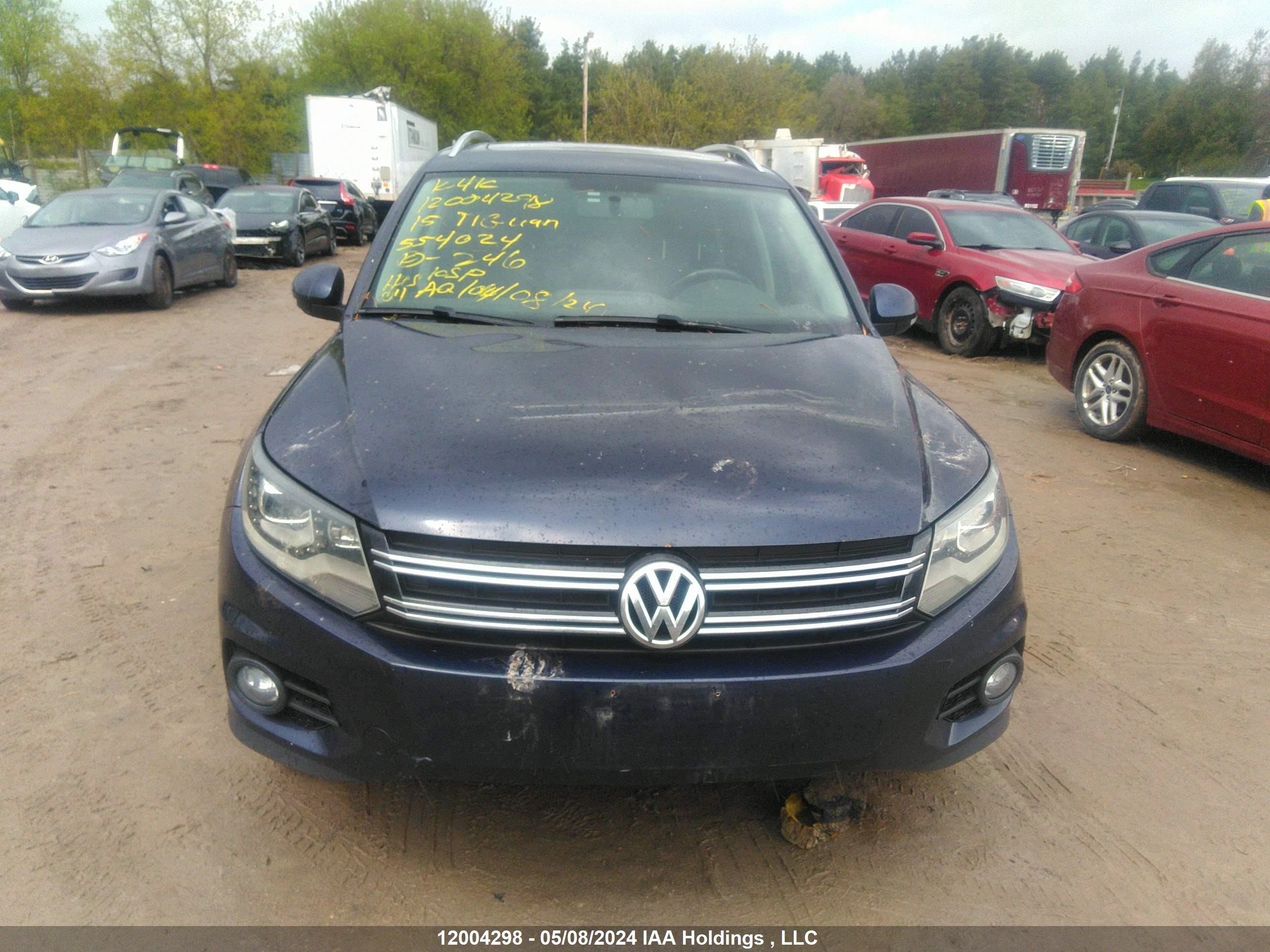 Photo 11 VIN: WVGJV7AX4FW554024 - VOLKSWAGEN TIGUAN 