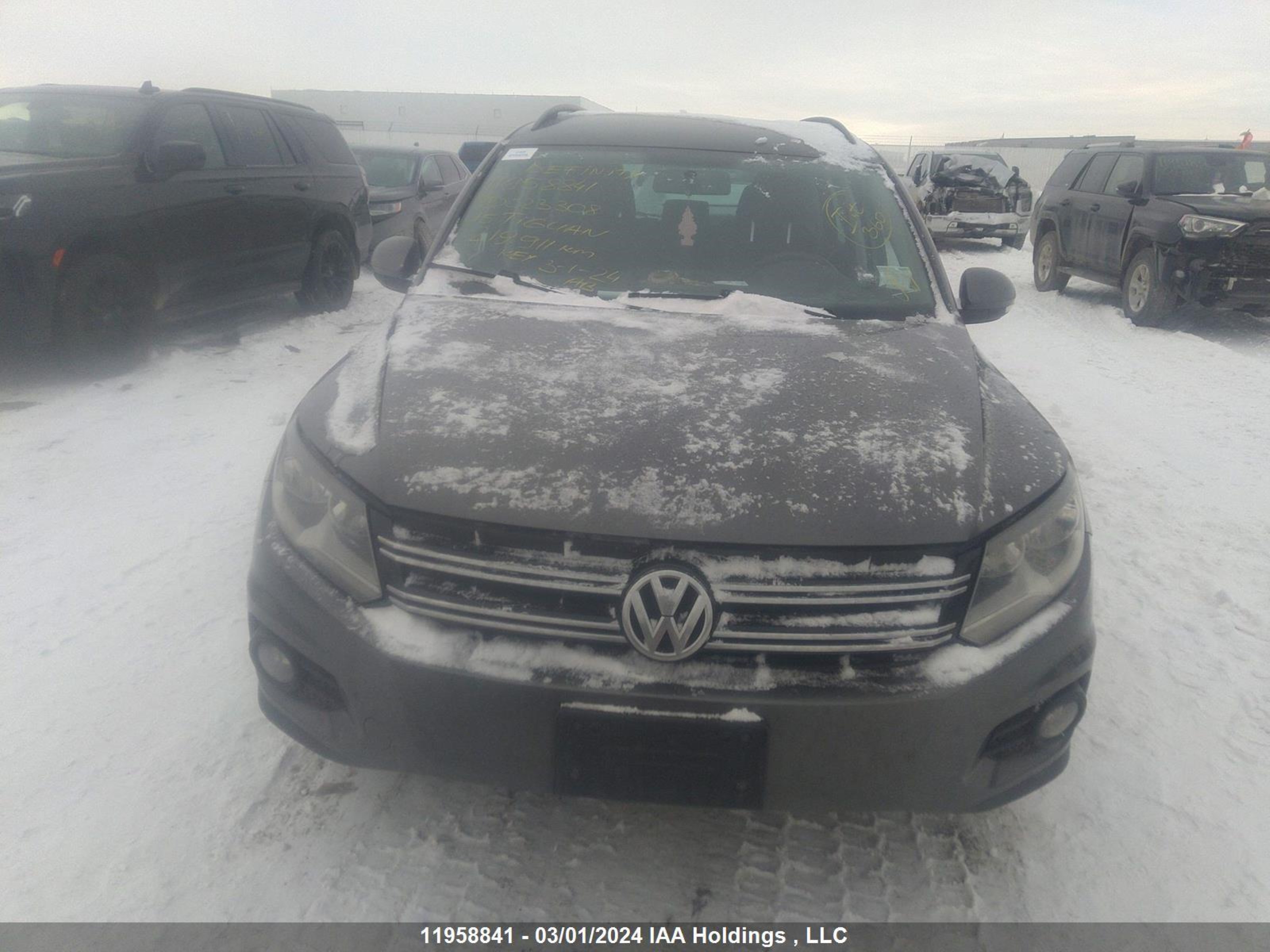 Photo 11 VIN: WVGJV7AX6FW523308 - VOLKSWAGEN TIGUAN 