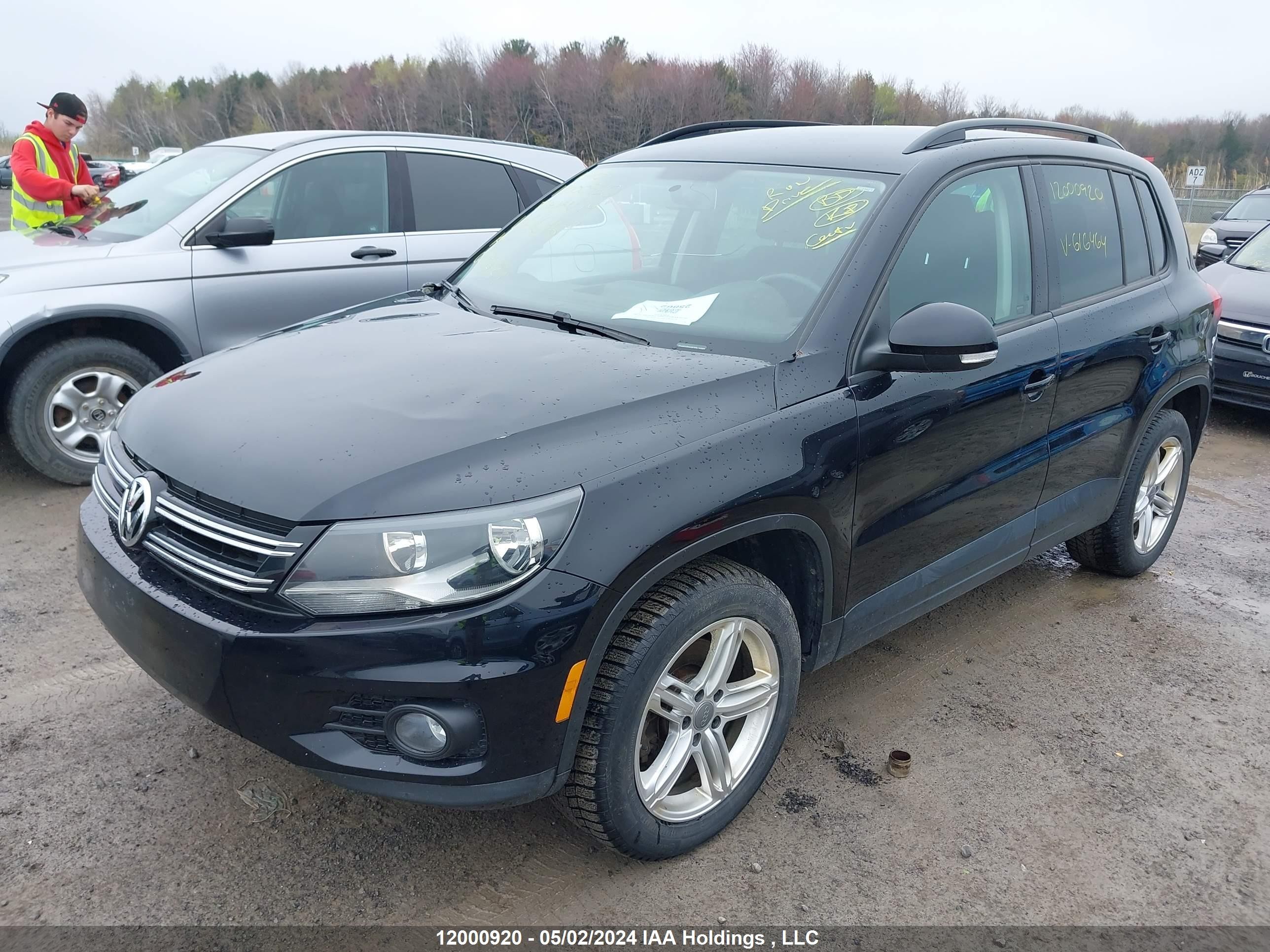 Photo 1 VIN: WVGKV3AX9EW616464 - VOLKSWAGEN TIGUAN 