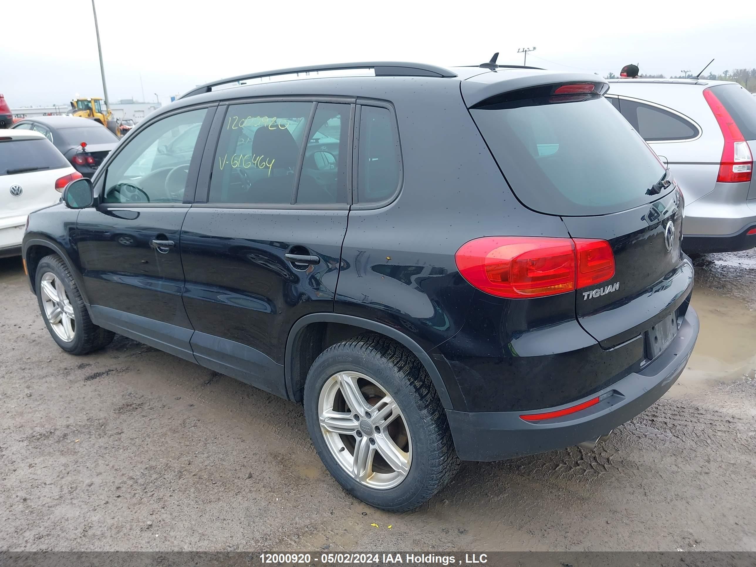 Photo 2 VIN: WVGKV3AX9EW616464 - VOLKSWAGEN TIGUAN 