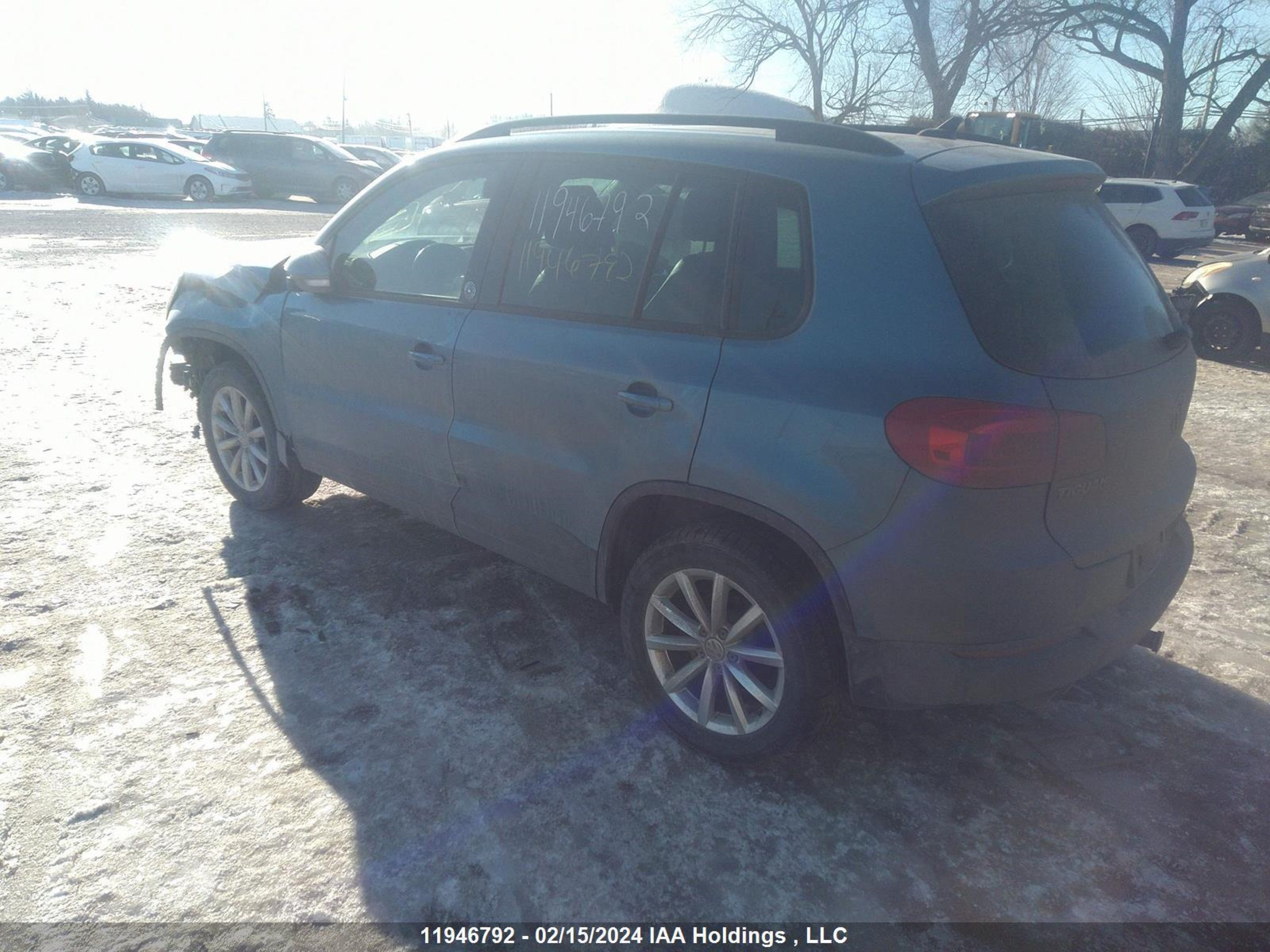 Photo 2 VIN: WVGNV7AX8HK032704 - VOLKSWAGEN TIGUAN 