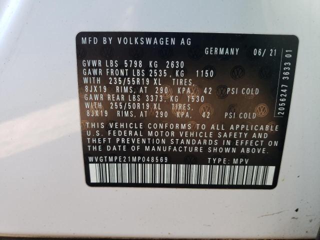 Photo 11 VIN: WVGTMPE21MP048569 - VOLKSWAGEN ID.4 PRO S 