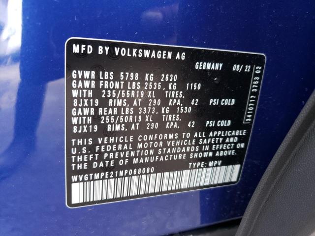 Photo 13 VIN: WVGTMPE21NP068080 - VOLKSWAGEN ID.4 