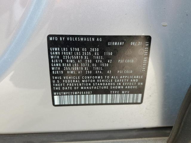 Photo 11 VIN: WVGTMPE25MP054987 - VOLKSWAGEN ID.4 PRO S 