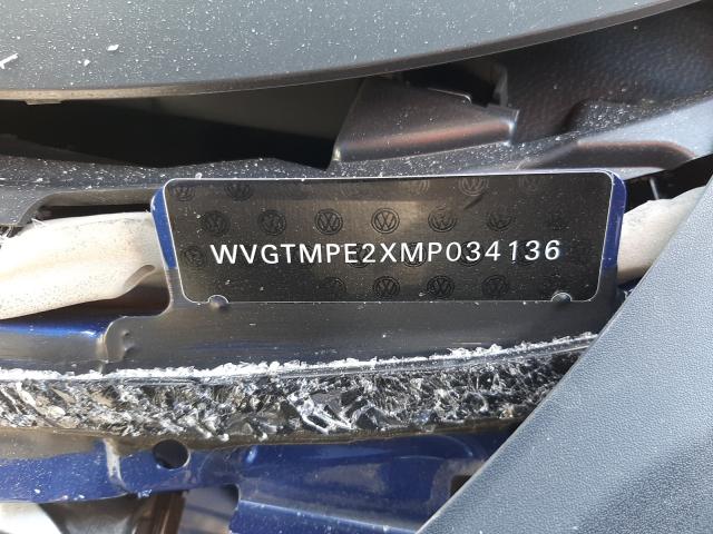 Photo 9 VIN: WVGTMPE2XMP034136 - VOLKSWAGEN ID.4 PRO S 