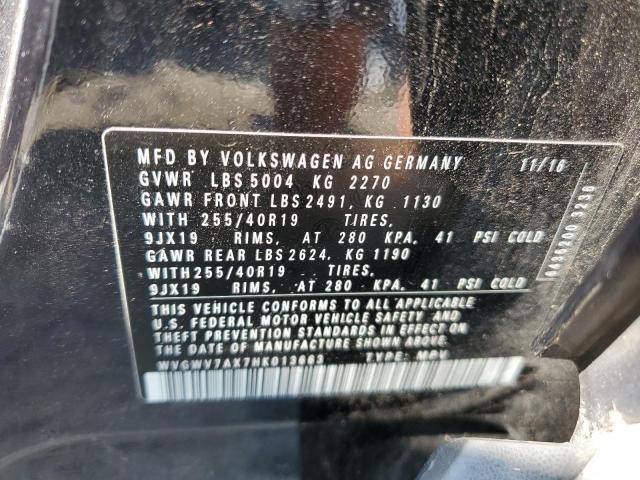 Photo 12 VIN: WVGWV7AX7HK013663 - VOLKSWAGEN TIGUAN SEL 