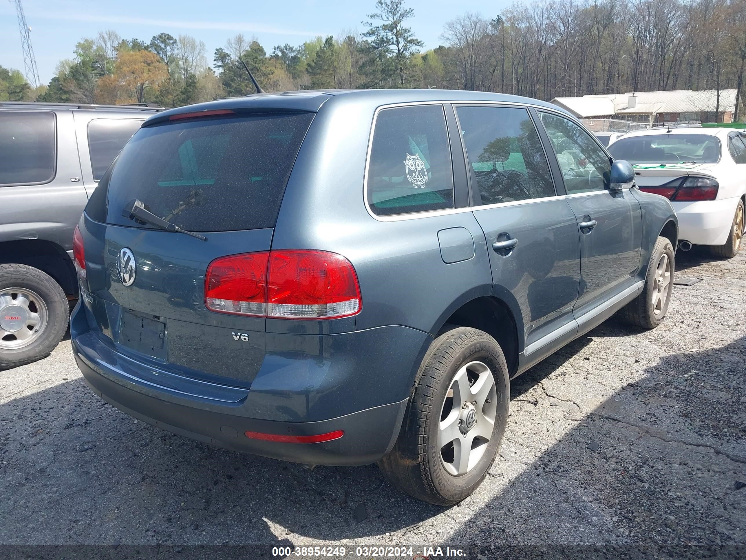 Photo 3 VIN: WVGZE77LX7D001589 - VOLKSWAGEN TOUAREG 