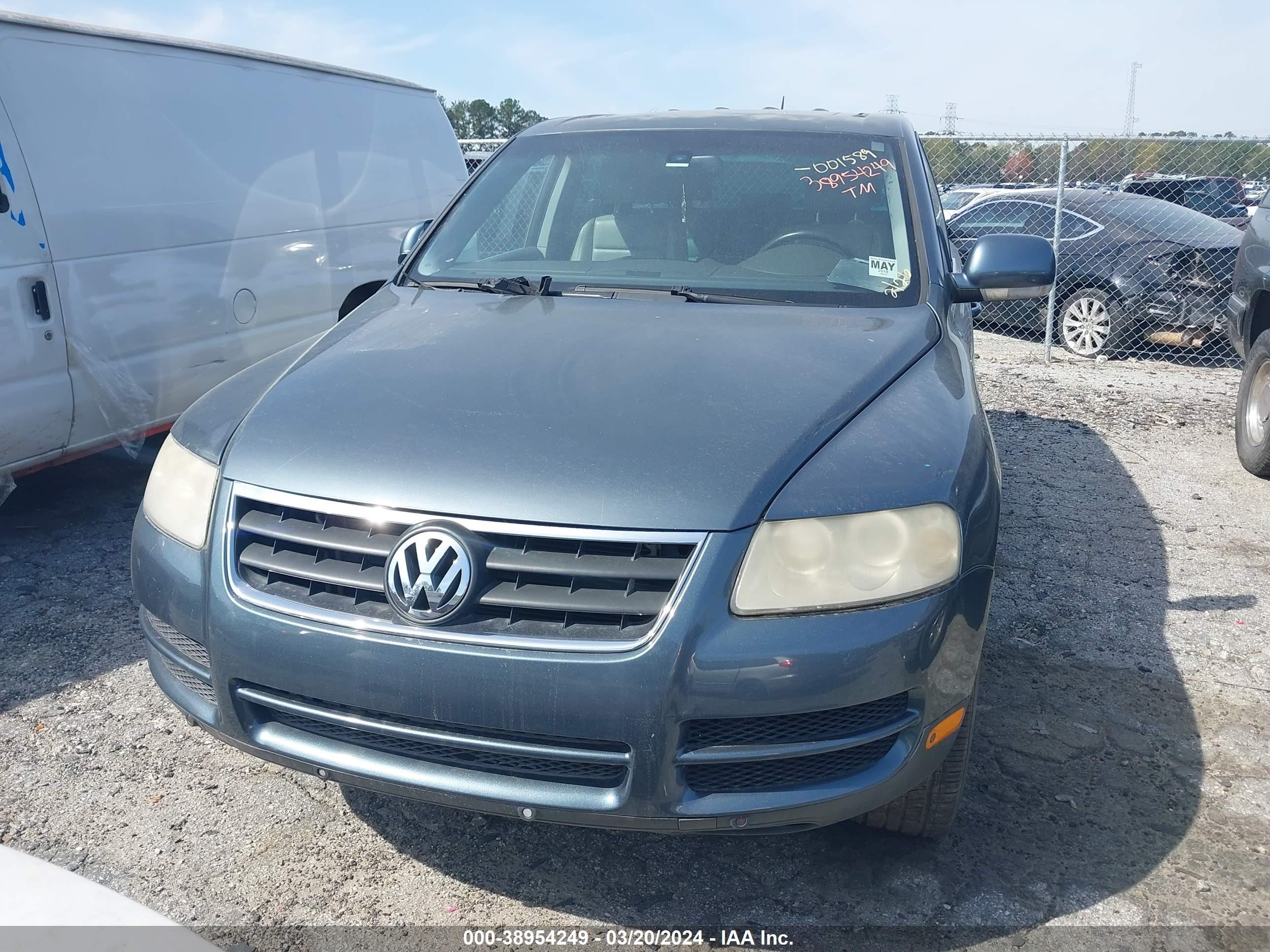 Photo 5 VIN: WVGZE77LX7D001589 - VOLKSWAGEN TOUAREG 