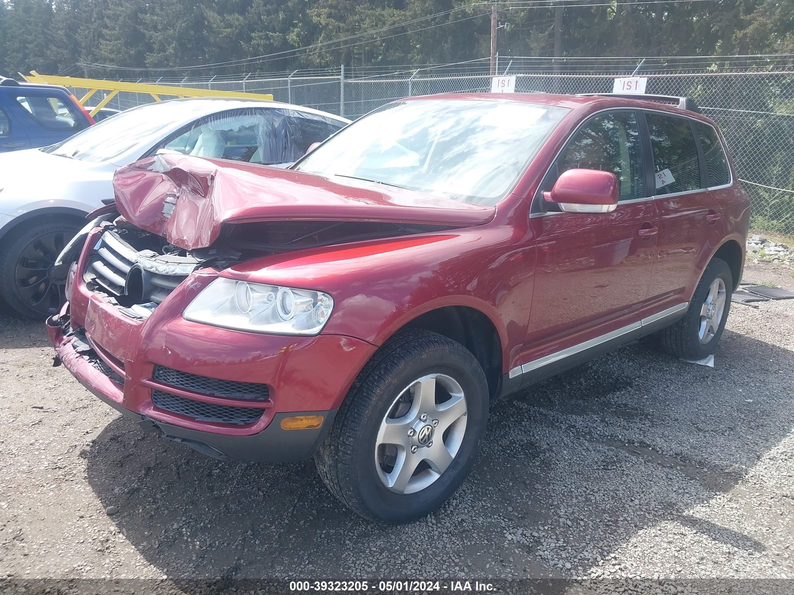 Photo 1 VIN: WVGZG77L35D076142 - VOLKSWAGEN TOUAREG 