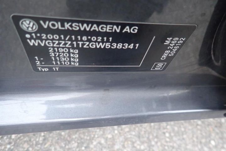 Photo 11 VIN: WVGZZZ1TZGW538341 - VOLKSWAGEN TOURAN 7S 