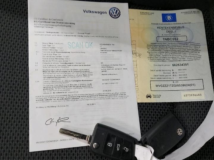 Photo 4 VIN: WVGZZZ1TZGW538624 - VOLKSWAGEN TOURAN 