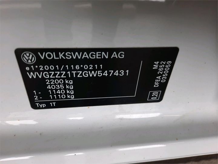 Photo 4 VIN: WVGZZZ1TZGW547431 - VOLKSWAGEN TOURAN 