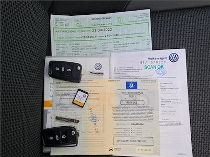 Photo 12 VIN: WVGZZZ1TZGW576201 - VOLKSWAGEN TOURAN DIESEL - 2015 