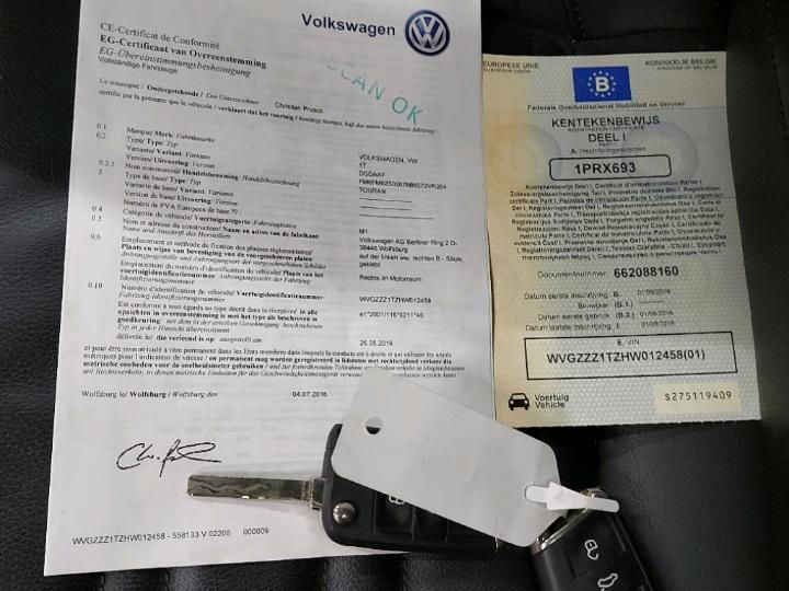 Photo 4 VIN: WVGZZZ1TZHW012458 - VOLKSWAGEN TOURAN 