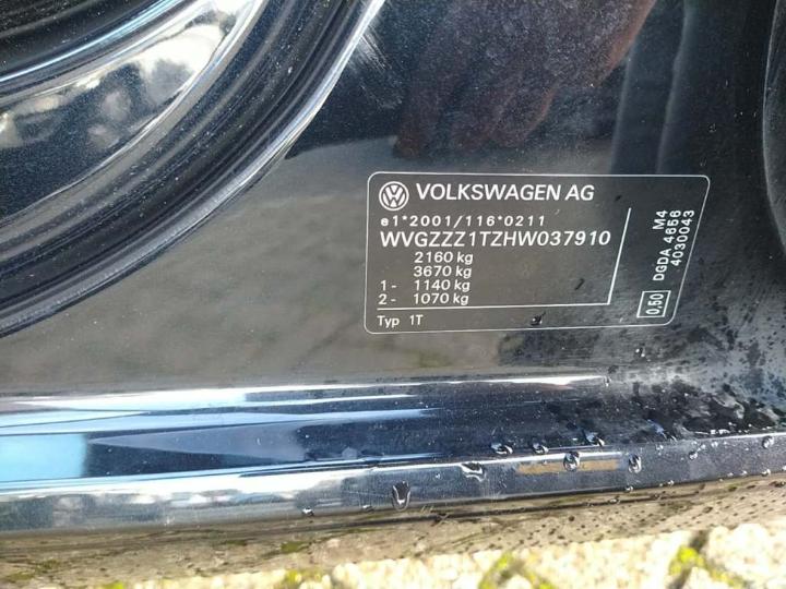 Photo 18 VIN: WVGZZZ1TZHW037910 - VOLKSWAGEN TOURAN 