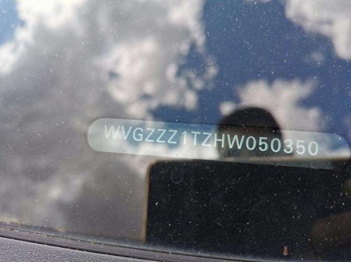 Photo 29 VIN: WVGZZZ1TZHW050350 - VOLKSWAGEN TOURAN 