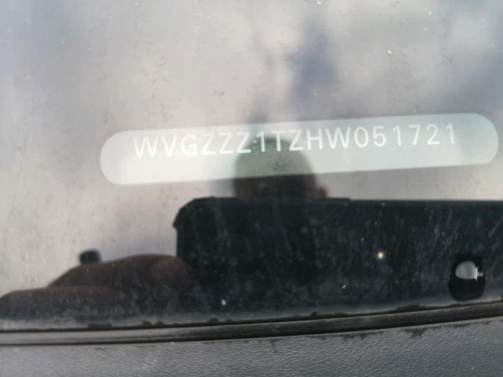 Photo 8 VIN: WVGZZZ1TZHW051721 - VOLKSWAGEN TOURAN 