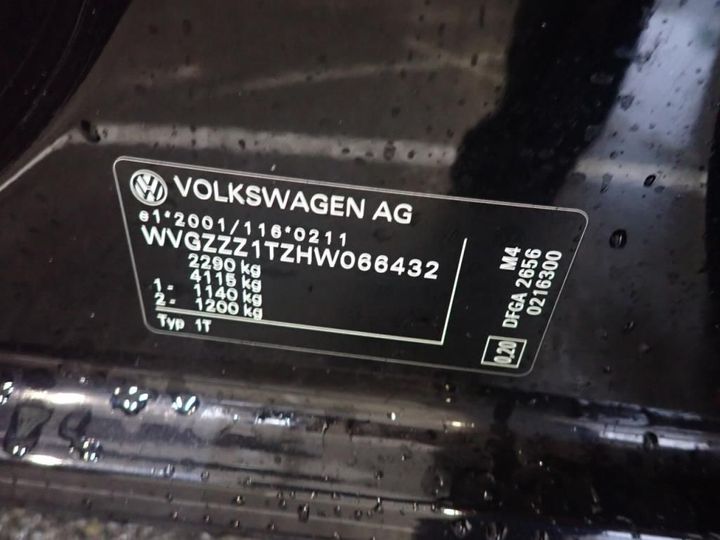 Photo 12 VIN: WVGZZZ1TZHW066432 - VOLKSWAGEN TOURAN 7S 