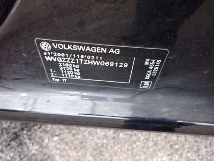 Photo 12 VIN: WVGZZZ1TZHW069129 - VOLKSWAGEN TOURAN 7S 