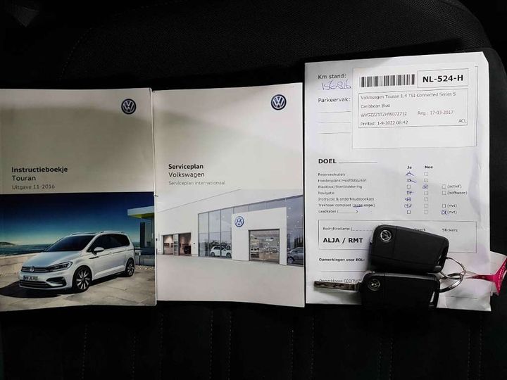 Photo 17 VIN: WVGZZZ1TZHW072712 - VOLKSWAGEN TOURAN 