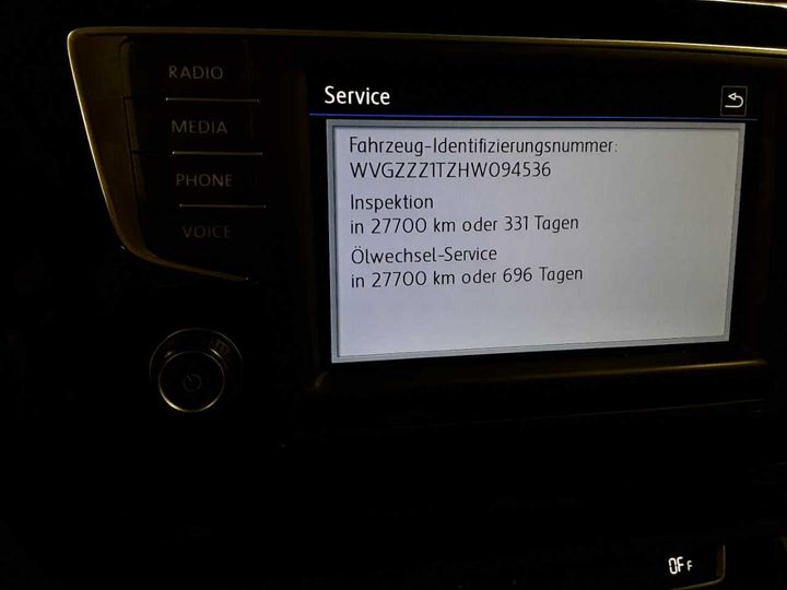 Photo 23 VIN: WVGZZZ1TZHW094536 - VOLKSWAGEN TOURAN 2.0 TDI SCR 