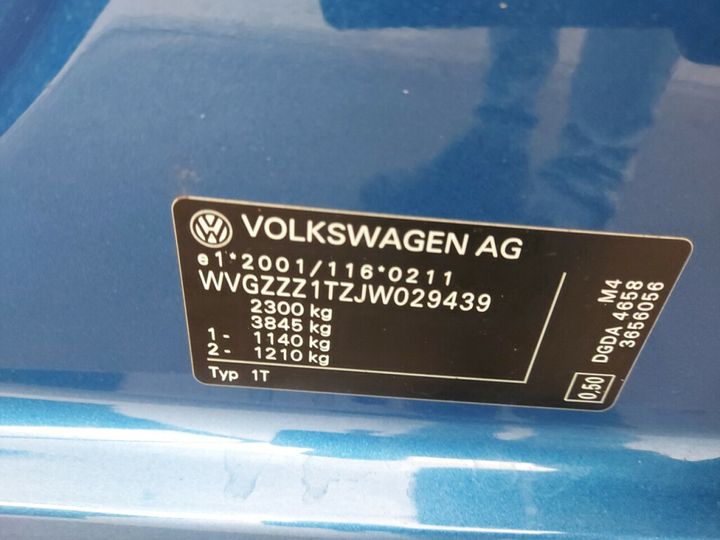 Photo 23 VIN: WVGZZZ1TZJW029439 - VOLKSWAGEN TOURAN 