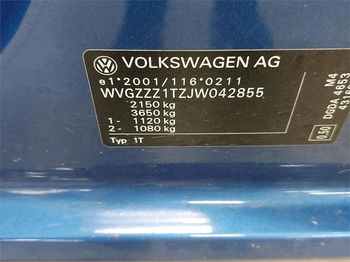 Photo 6 VIN: WVGZZZ1TZJW042855 - VOLKSWAGEN TOURAN 