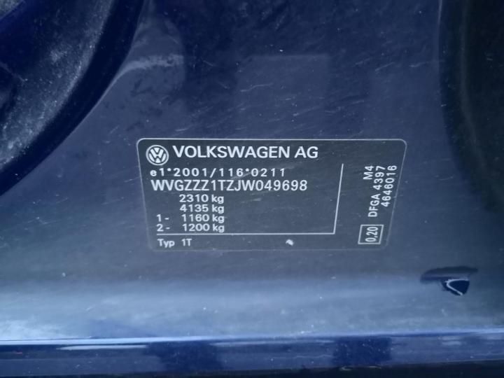 Photo 15 VIN: WVGZZZ1TZJW049698 - VOLKSWAGEN TOURAN 