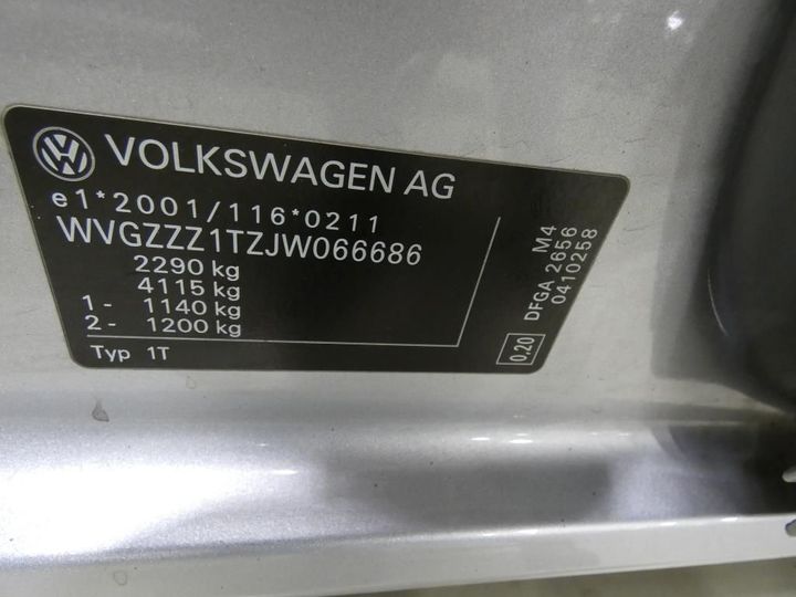 Photo 4 VIN: WVGZZZ1TZJW066686 - VOLKSWAGEN TOURAN 