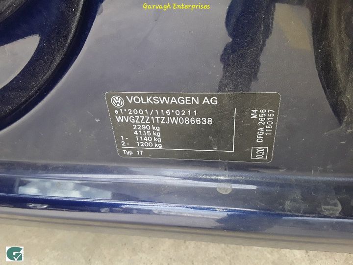 Photo 18 VIN: WVGZZZ1TZJW086638 - VOLKSWAGEN TOURAN 