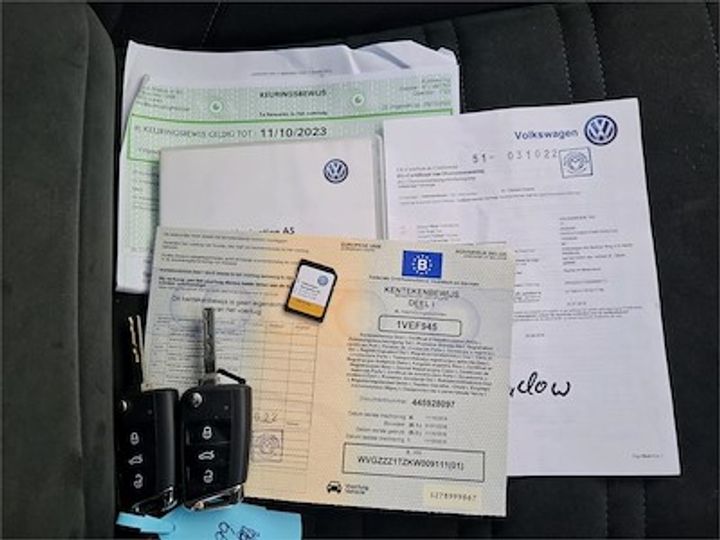 Photo 12 VIN: WVGZZZ1TZKW009111 - VOLKSWAGEN TOURAN DIESEL - 2015 