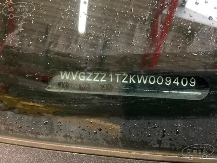 Photo 9 VIN: WVGZZZ1TZKW009409 - VOLKSWAGEN TOURAN VAN 