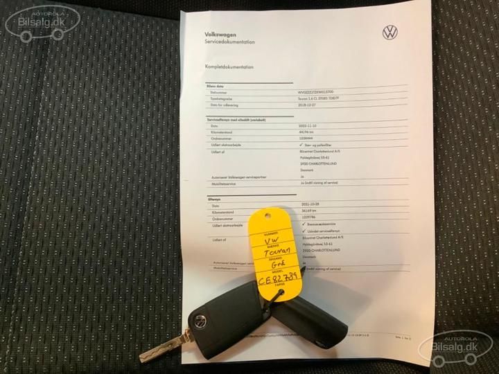 Photo 9 VIN: WVGZZZ1TZKW013700 - VOLKSWAGEN TOURAN MPV 