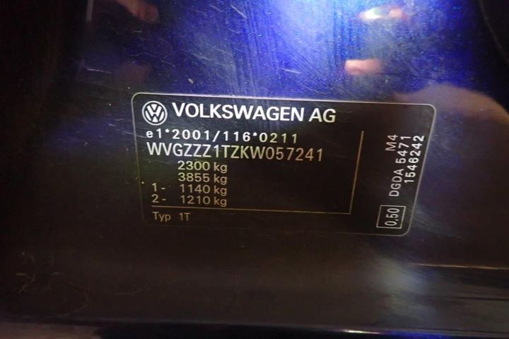 Photo 11 VIN: WVGZZZ1TZKW057241 - VOLKSWAGEN TOURAN 